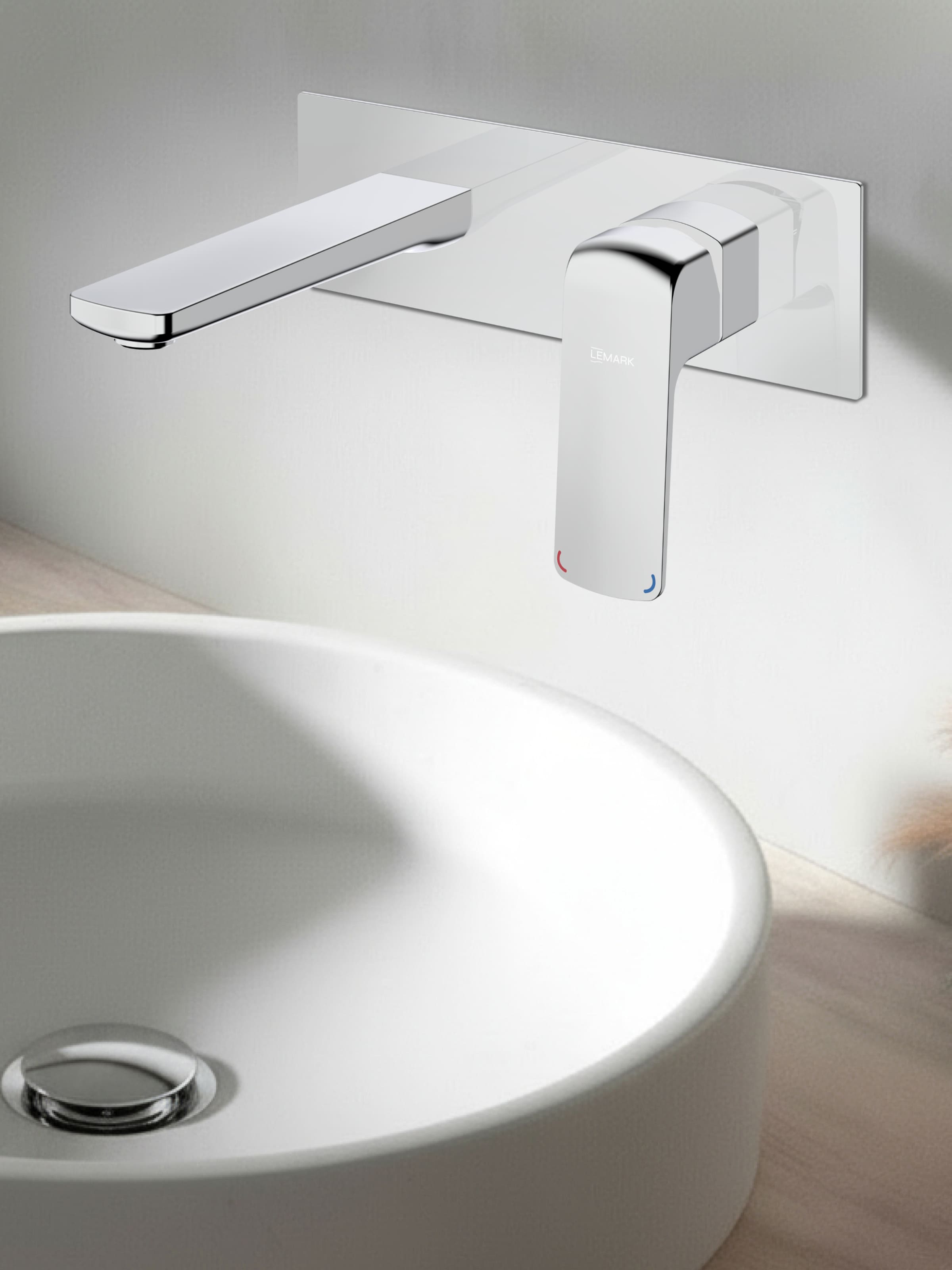 Смеситель Lemark Хоста_Hosta LM12326C для раковины, встраиваемый