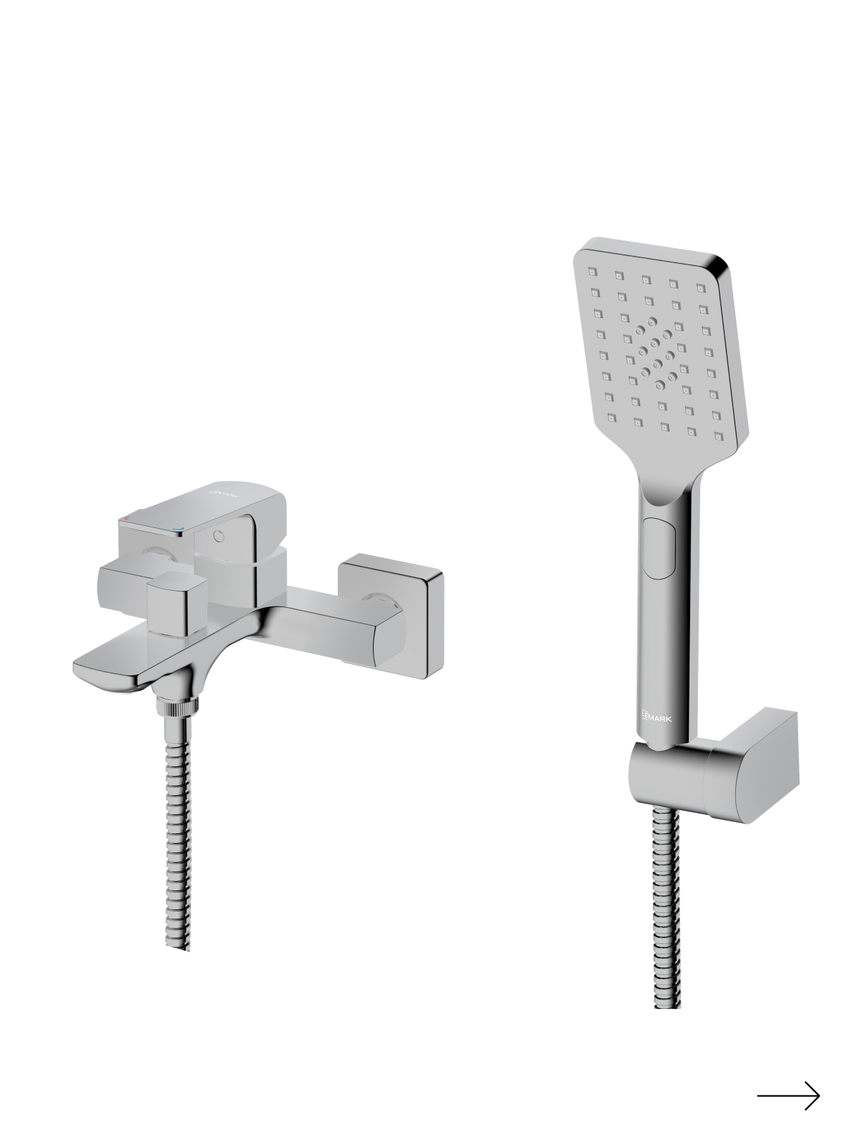 Смеситель Lemark Хоста_Hosta LM12314C для ванны