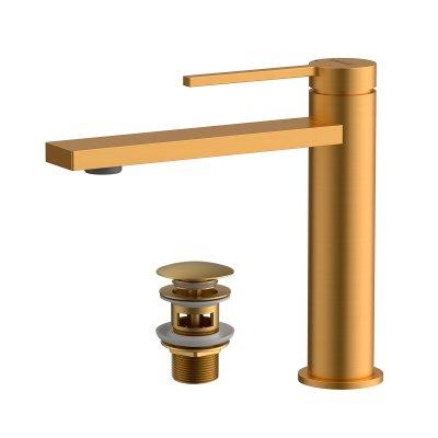 LEMARK | Смеситель Lemark Valday LMF-8112B-BRG для раковины