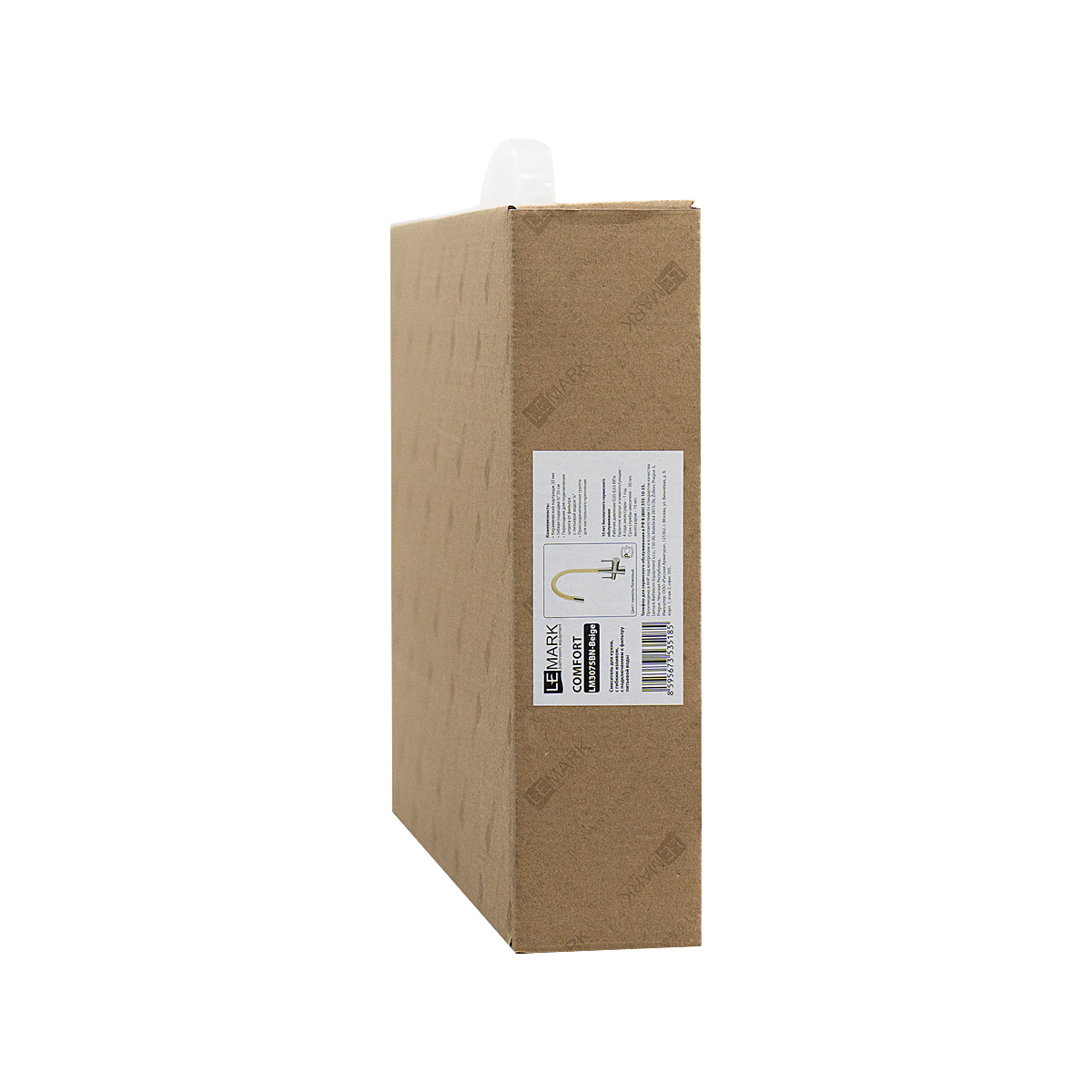 Смеситель Lemark Comfort LM3075BN-Beige для кухни с гибким изливом, с подключением к фильтру с питьевой водой