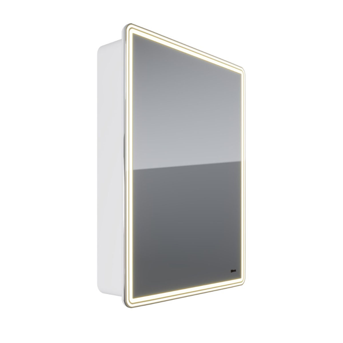 Шкаф зеркальный Lemark ELEMENT 60х80 см 1 дверный, петли справа, с подсветкой, с розеткой, цвет корпуса: Белый Шкаф зеркальный Lemark ELEMENT 60х80 см 1 дверный, петли справа, с подсветкой, с розеткой, цвет корпуса: Белый