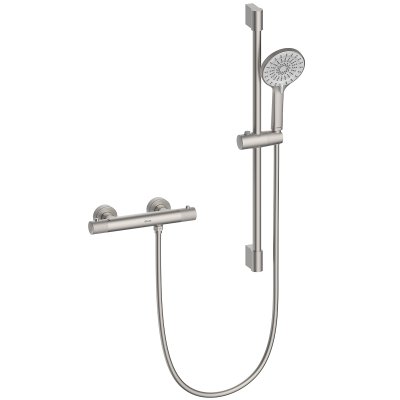 LEMARK | Смеситель Lemark Beluga LMF-8044B-BN для душа, термостатический