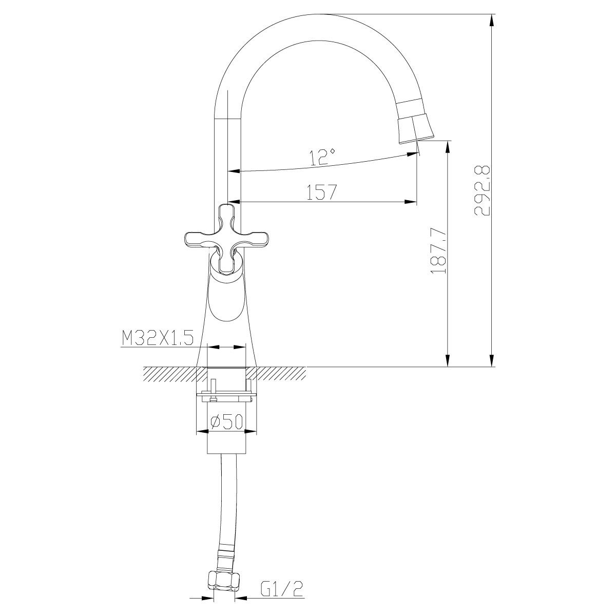 Смеситель Lemark Duetto LM5706C для раковины