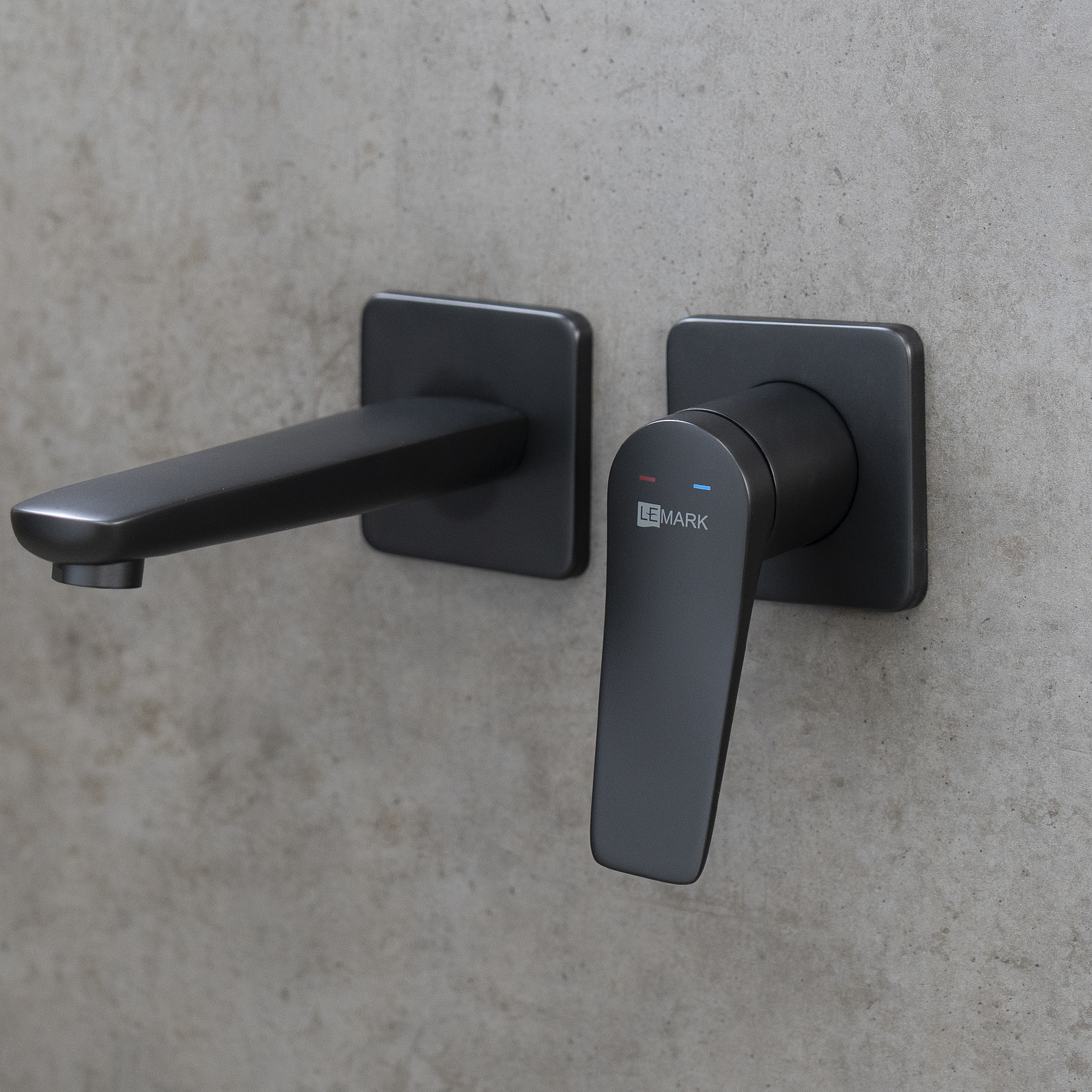 Смеситель Lemark Bronx LM3726BL для раковины, встраиваемый