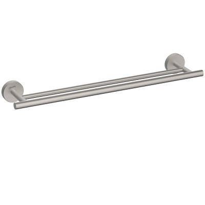 LEMARK | Полотенцедержатель Lemark BELUGA настенный, сталь, брашированный никель