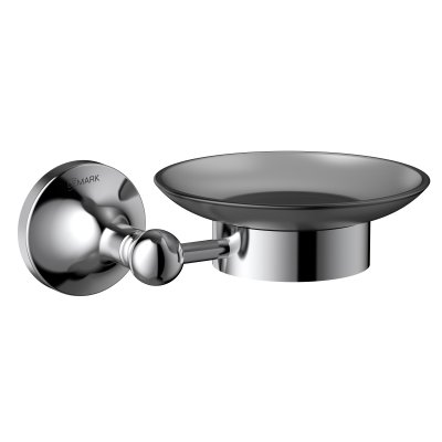 LEMARK | Мыльница Lemark Pushkin подвесная, сталь, хром