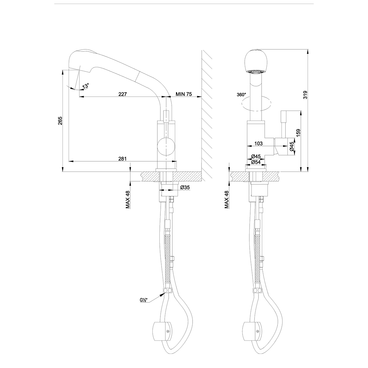 Смеситель Lemark Expert LM5076S для кухни