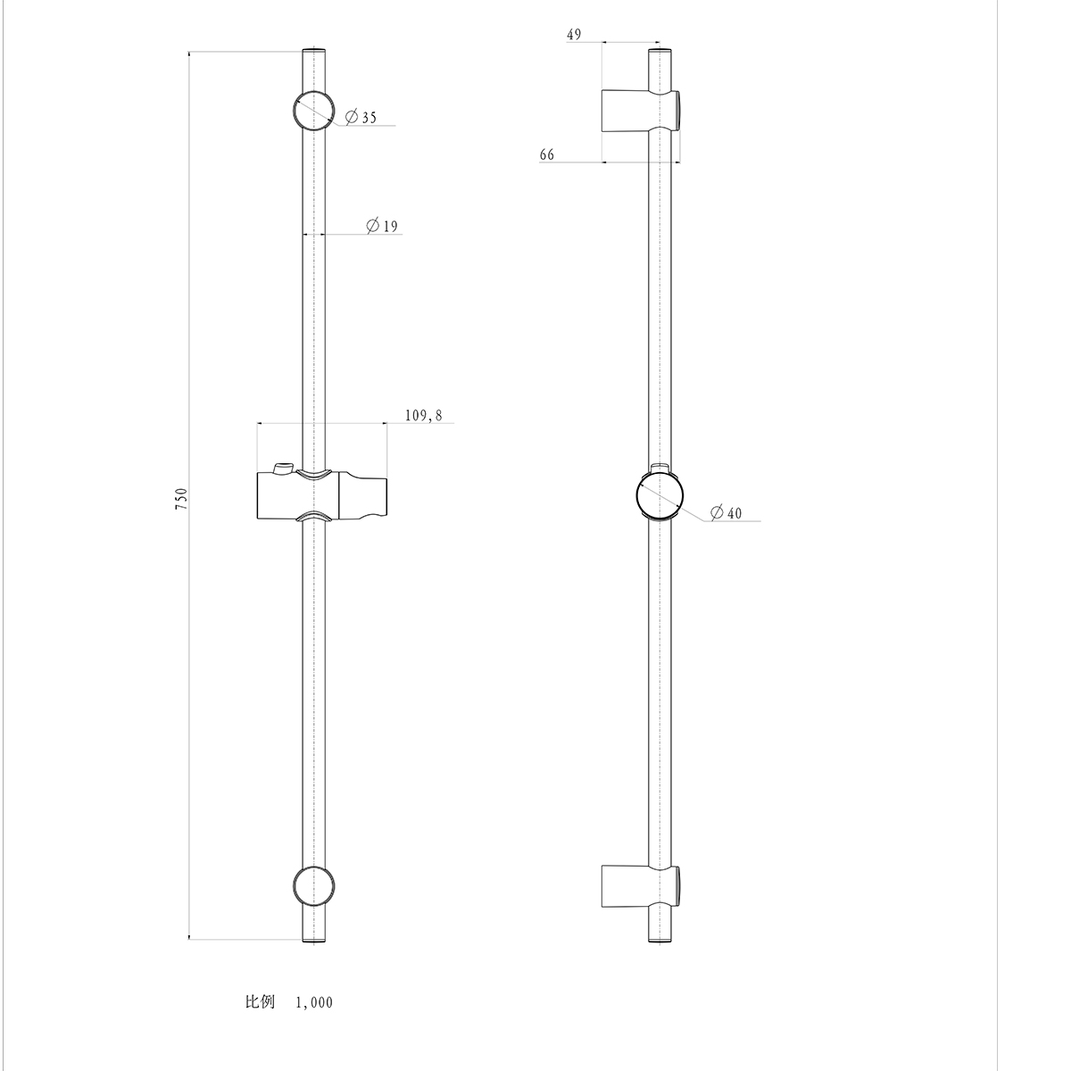 Стойка для душа Lemark LM8100C