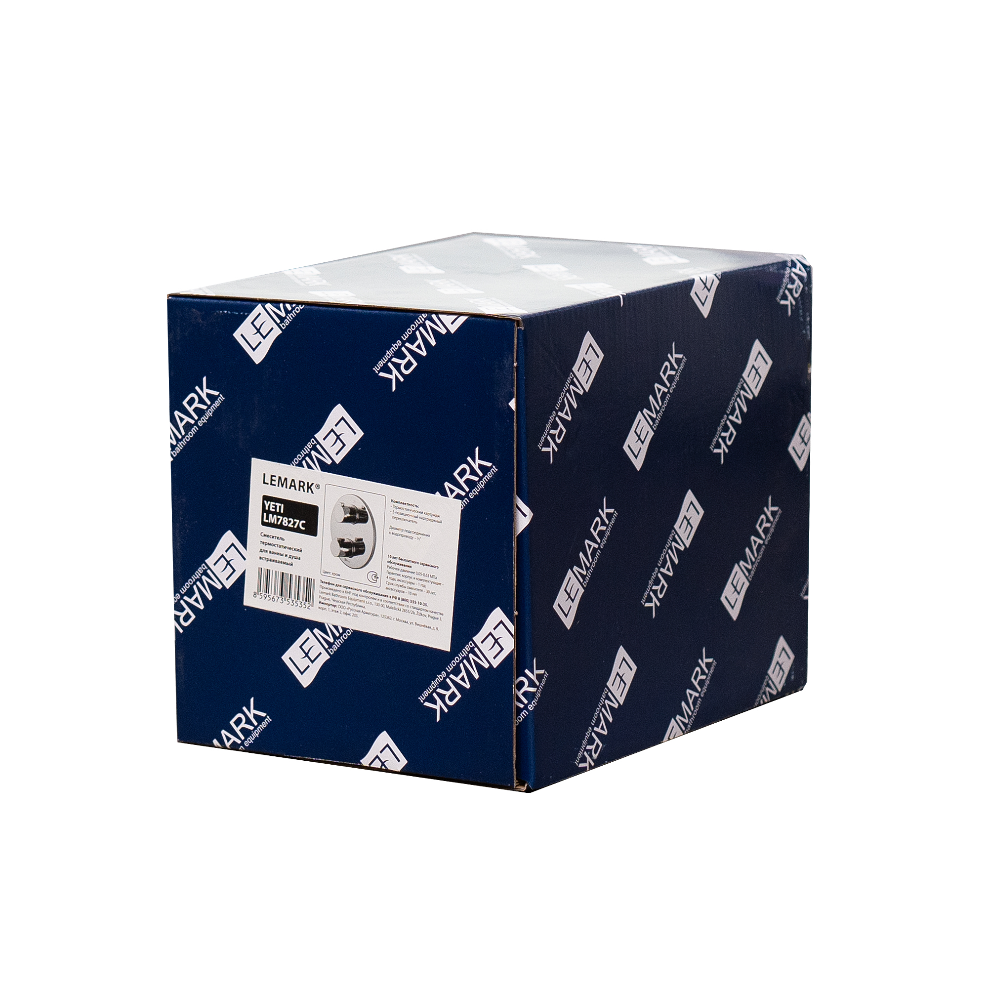 Смеситель Lemark Yeti LM7827C для ванны и душа, встраиваемый
