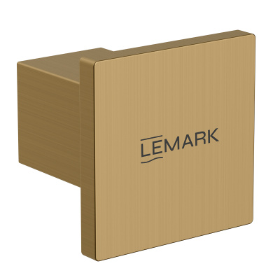 Крючок для полотенец Lemark Валдай_Valday LMA-8111S-BRG, сталь, брашированное золото