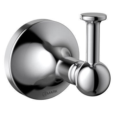 LEMARK | Крючок для полотенец Lemark Pushkin, сталь, хром