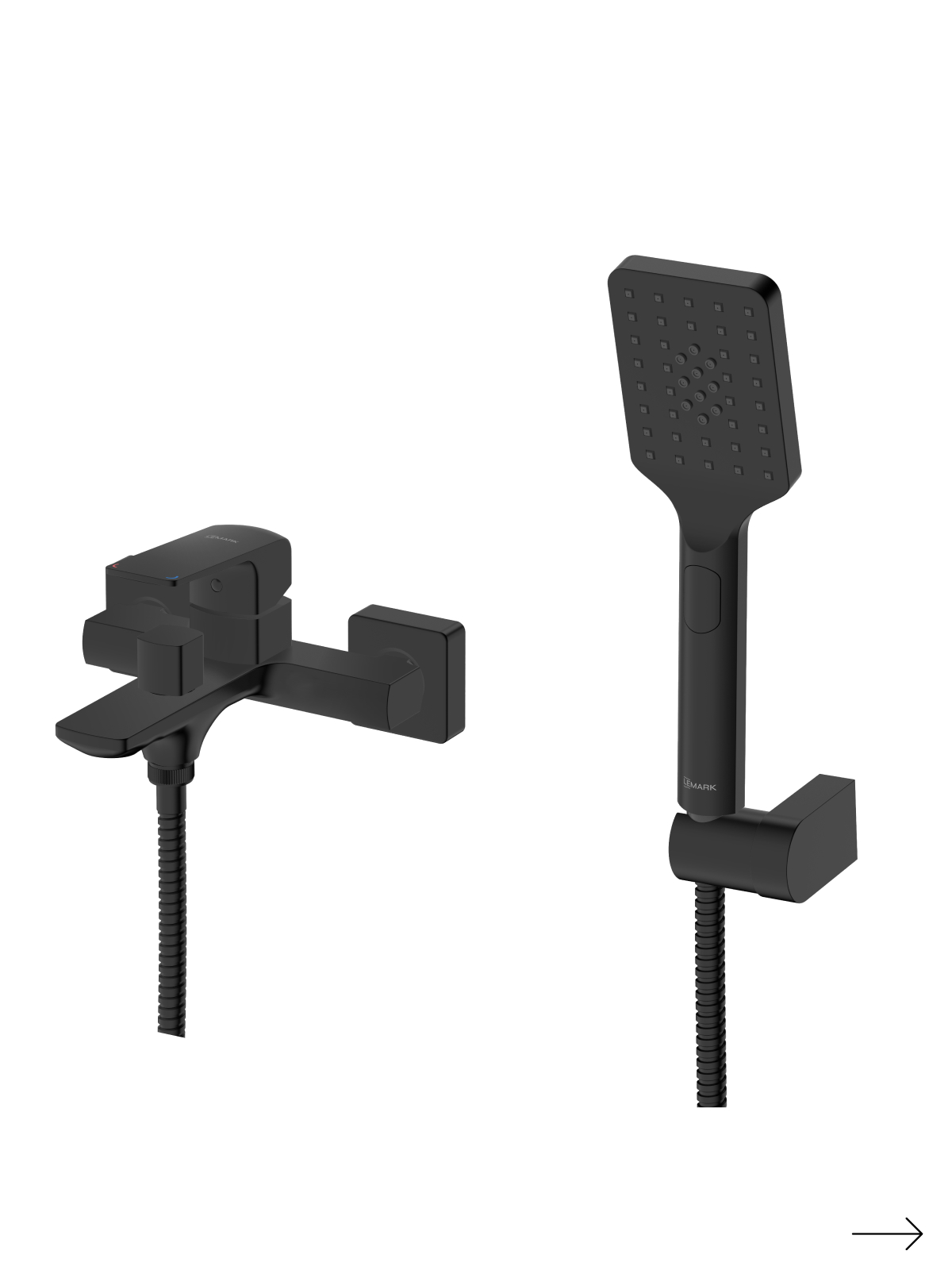 Смеситель Lemark Хоста_Hosta LM12314BL для ванны