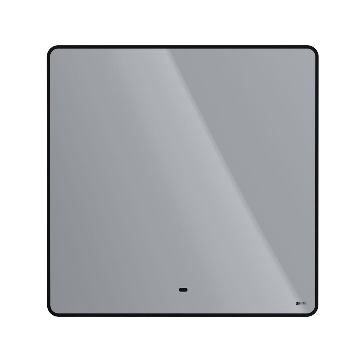 Зеркало Lemark MIOBLACK 80х80 см с интерьерной подсветкой, с подогревом Зеркало Lemark MIOBLACK 80х80 см с интерьерной подсветкой, с подогревом