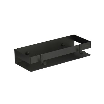 LEMARK | Полка для душа прямая Lemark 300 мм SHELF LINE из нерж. стали с крючками, черный LEMARK | Полка для душа прямая Lemark 300 мм SHELF LINE из нерж. стали с крючками, черный