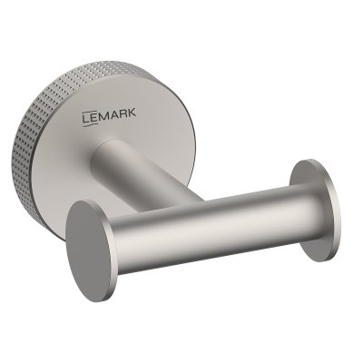 LEMARK | Крючок для полотенец Lemark BELUGA, сталь, брашированный никель