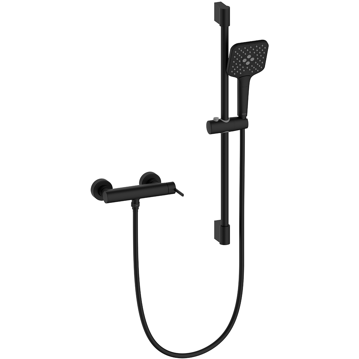 Смеситель Lemark Валдай_Valday LMF-8124B-BL для душа