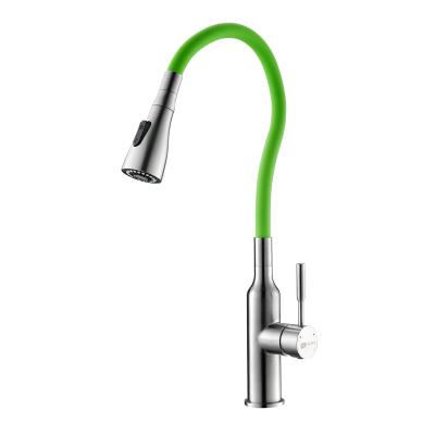 Смеситель Lemark Expert LM5082S-Green для кухни с гибким изливом Смеситель Lemark Expert LM5082S-Green для кухни с гибким изливом