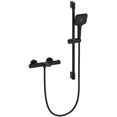 LEMARK | Смеситель Lemark Valday LMF-8142B-BL для ванны, термостатический