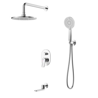 Смеситель Lemark Ortus LM11322C для ванны и душа, встраиваемый