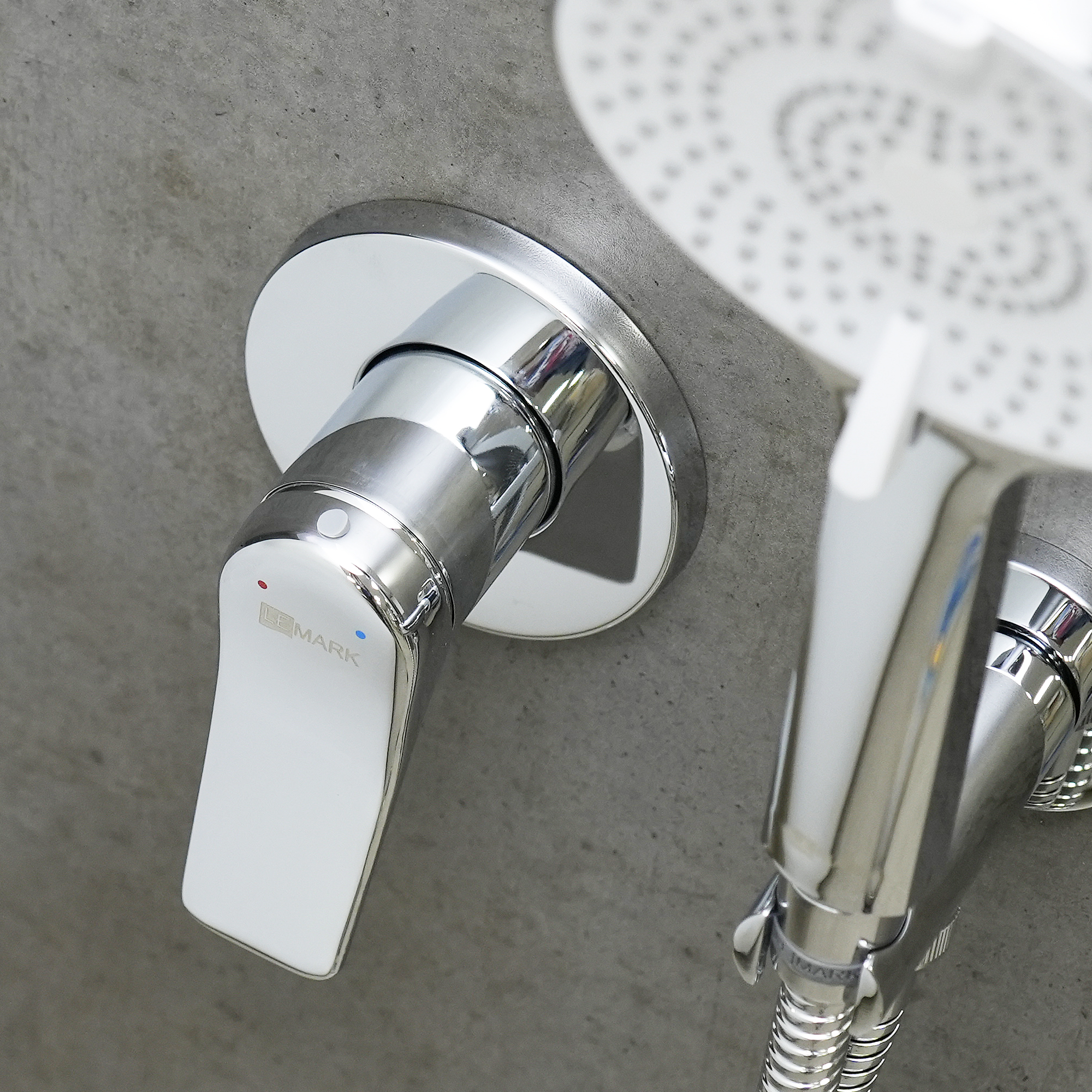 Смеситель Lemark Ortus LM11335C для душа, встраиваемый