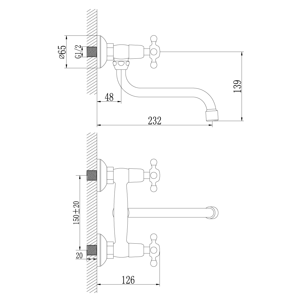 Смеситель Lemark Standard LM2111C для кухни/раковины