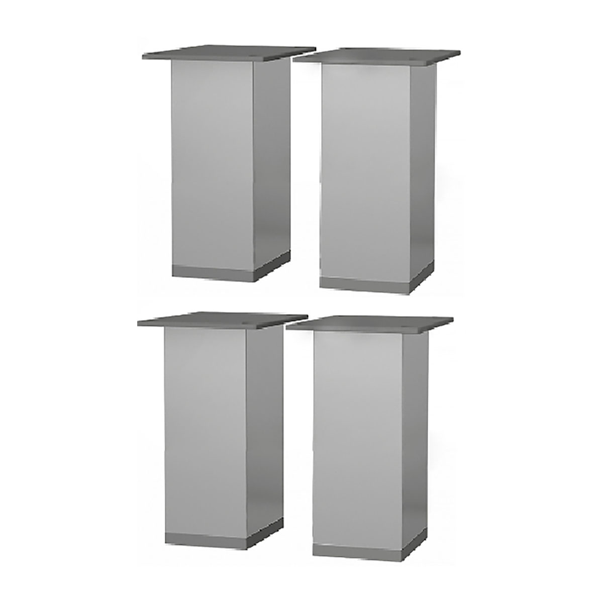 Комплект опор для мебели Lemark UNIVERSAL 15 см 4 шт Комплект опор для мебели Lemark UNIVERSAL 15 см 4 шт