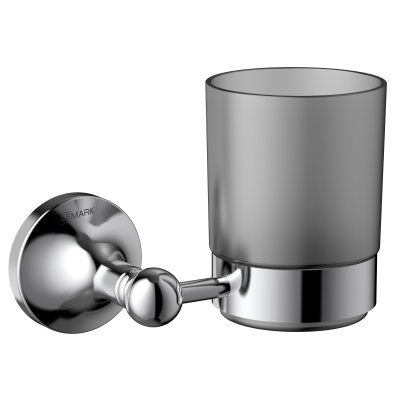 LEMARK | Стакан для ванной Lemark Pushkin подвесной, сталь, хром