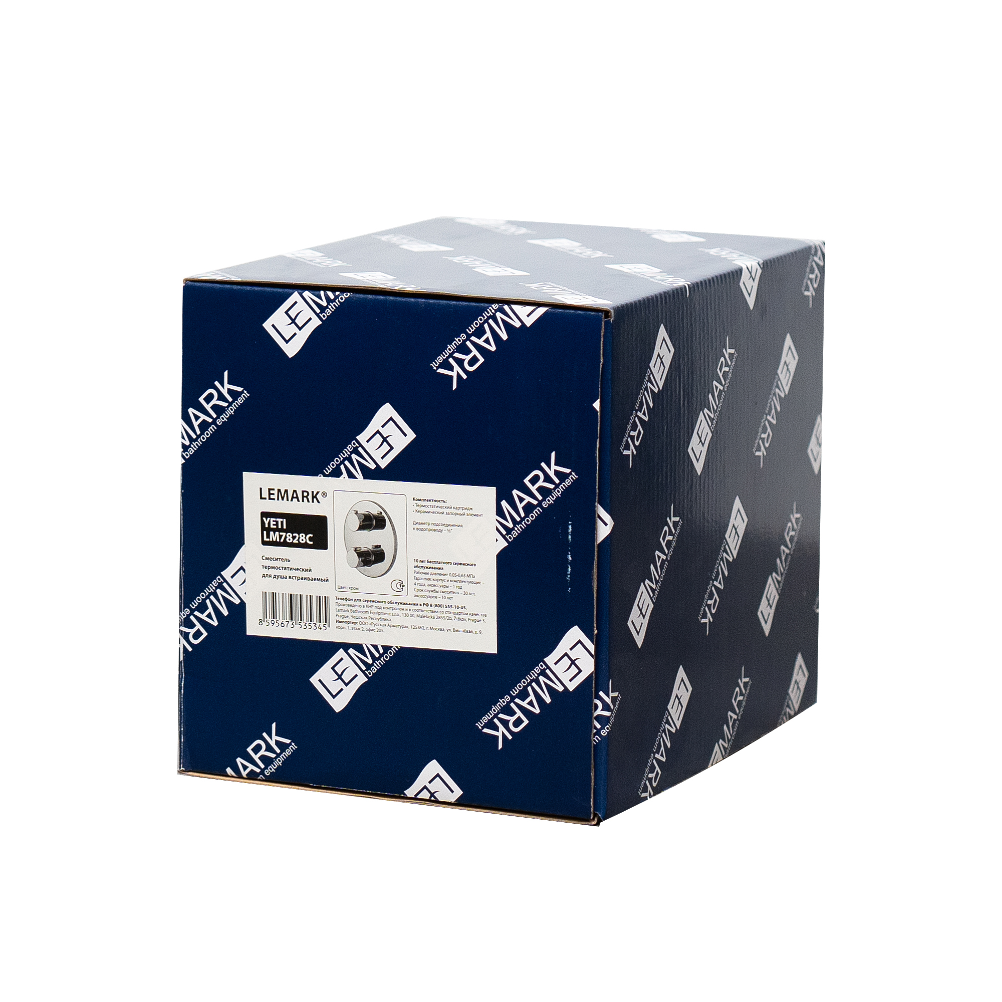 Смеситель Lemark Yeti LM7828C для ванны и душа, встраиваемый