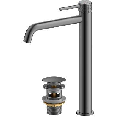 LEMARK | Смеситель Lemark Beluga LMF-8015B-GM для раковины высокий