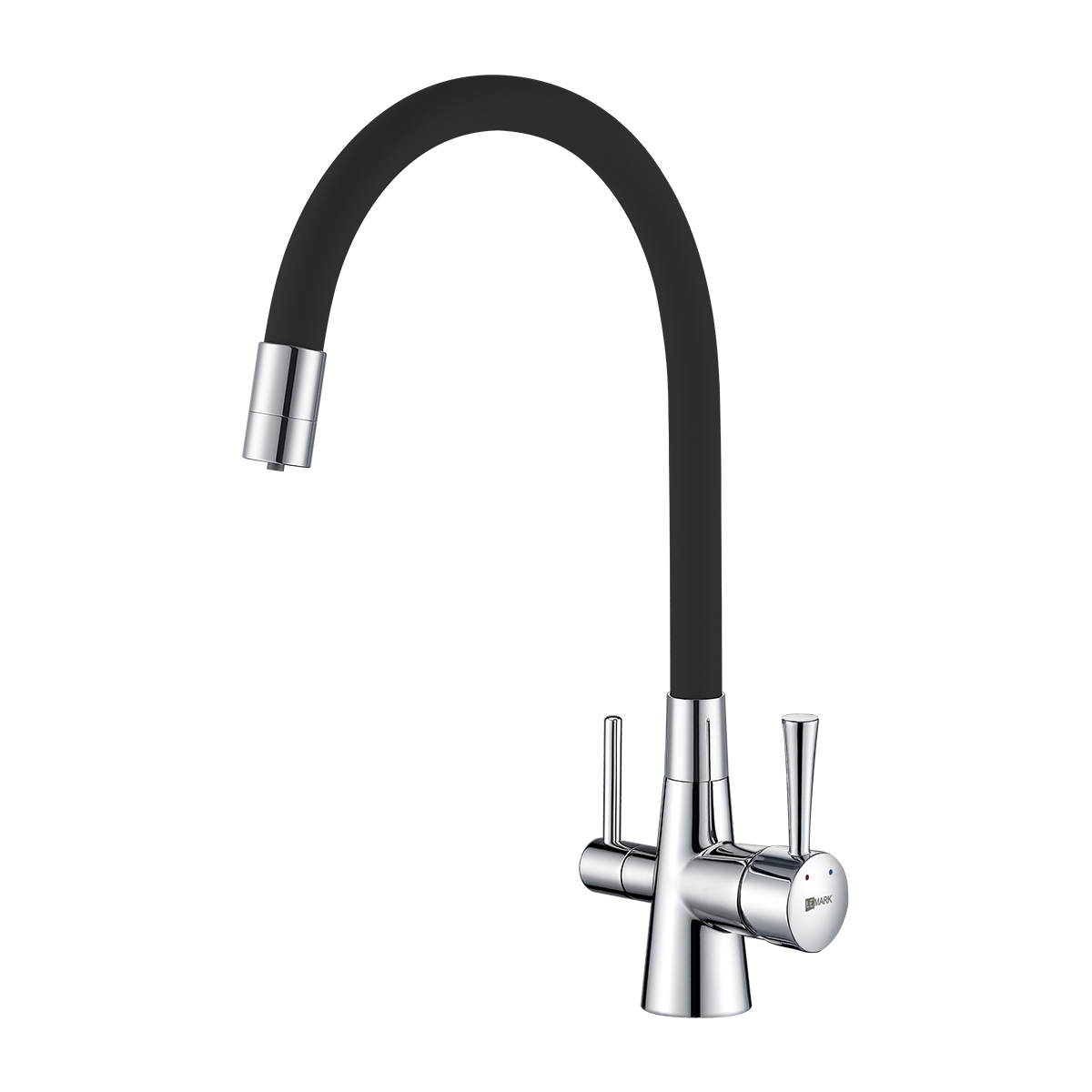 Смеситель Lemark Comfort LM3075C для кухни с гибким изливом, с подключением к фильтру с питьевой водой