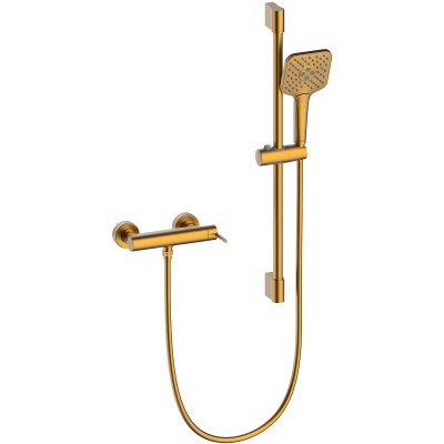 LEMARK | Смеситель Lemark Valday LMF-8124B-BRG для душа