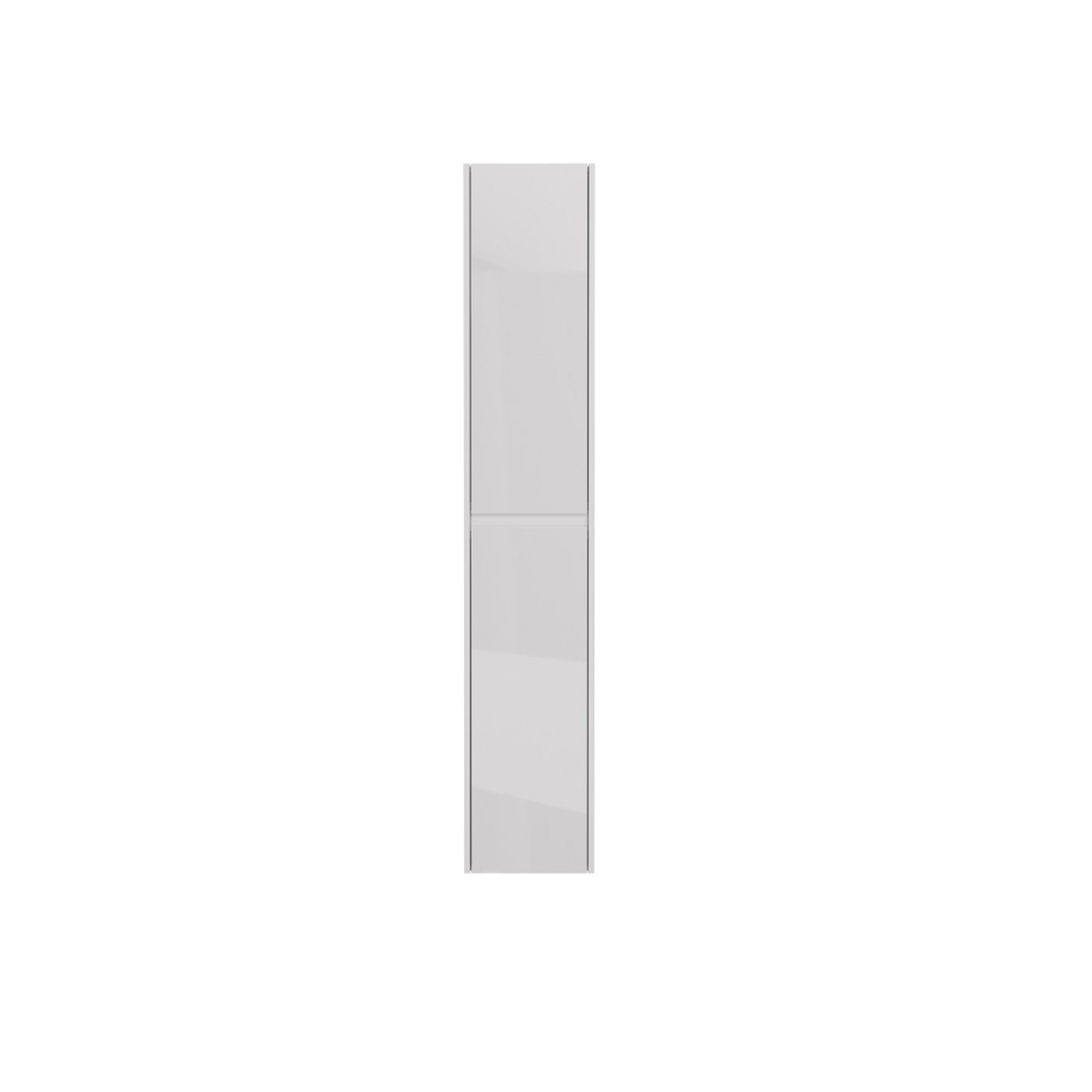 Пенал Lemark COMBI 35 см подвесной/напольный, 2-х дверный, открывание лев/прав, цвет корпуса, фасада: Белый глянец